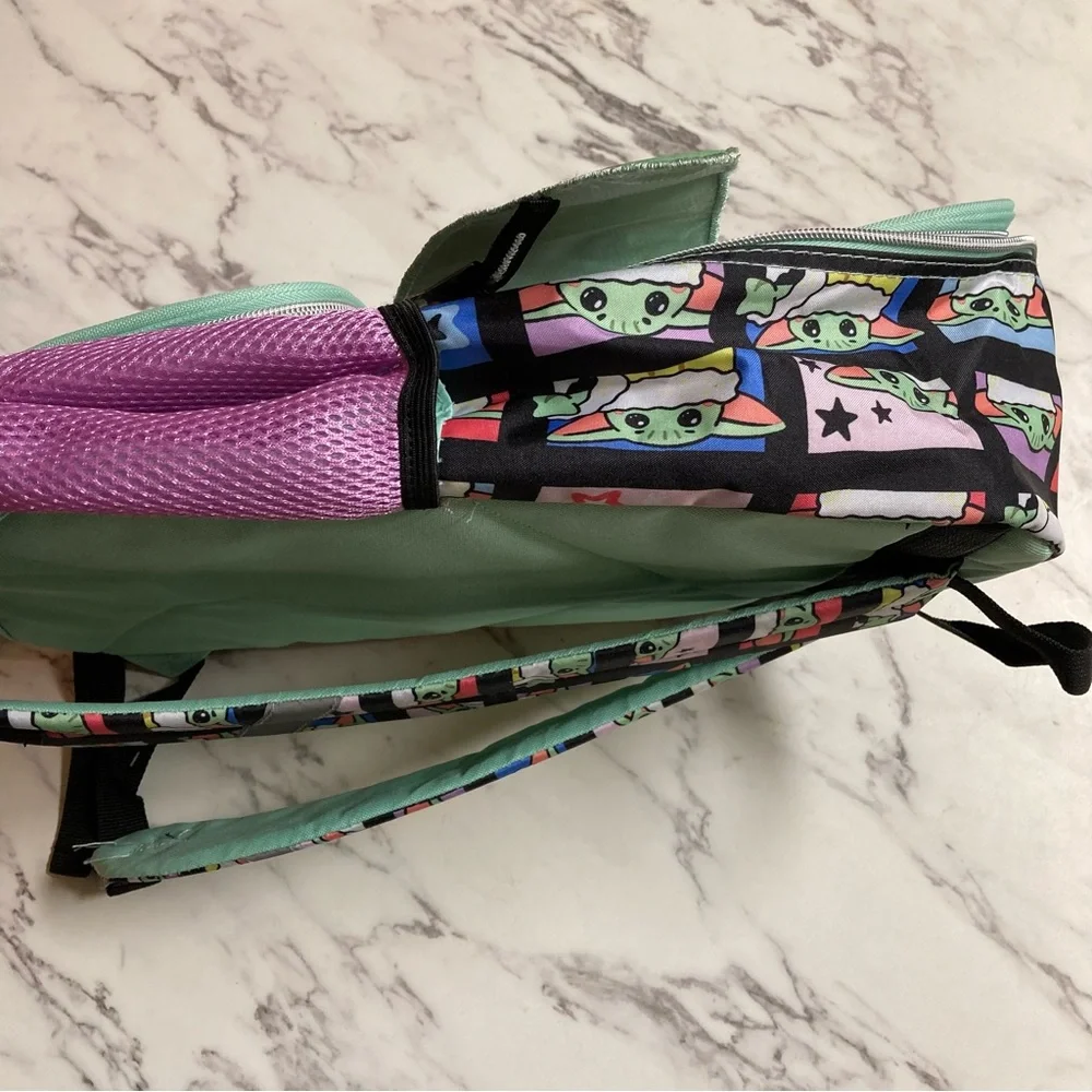 NEW Disney Star Wars Baby Yoda Mandalorian Backpack